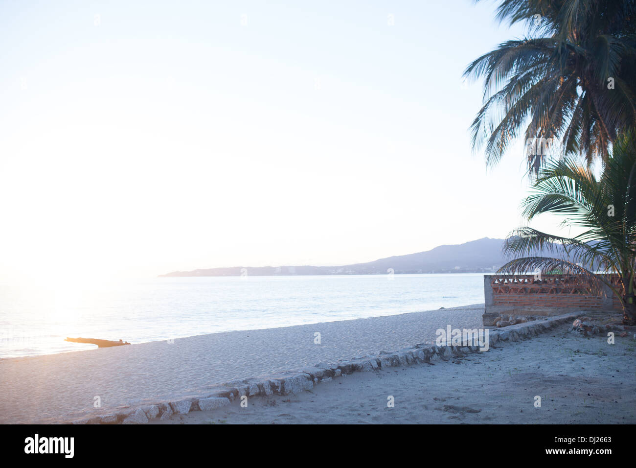 Bilder von der pazifischen Küste von Mexiko, in Puerto Vallarta, Sayulita, Bucerias und La Cruz genommen. Stockfoto
