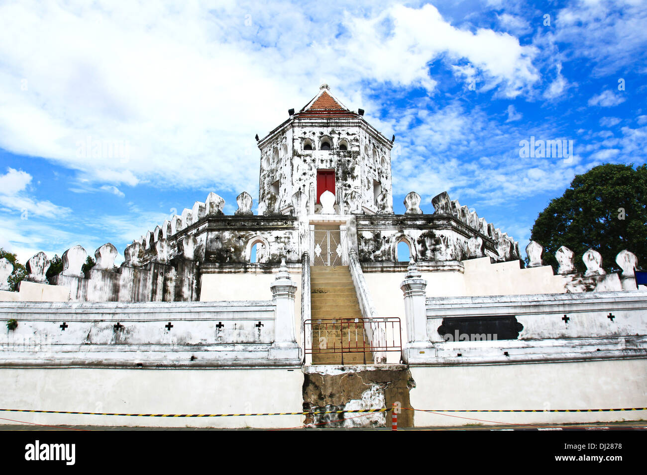 Phra Sumen Fort in Bangkok, Thailand. Stockfoto