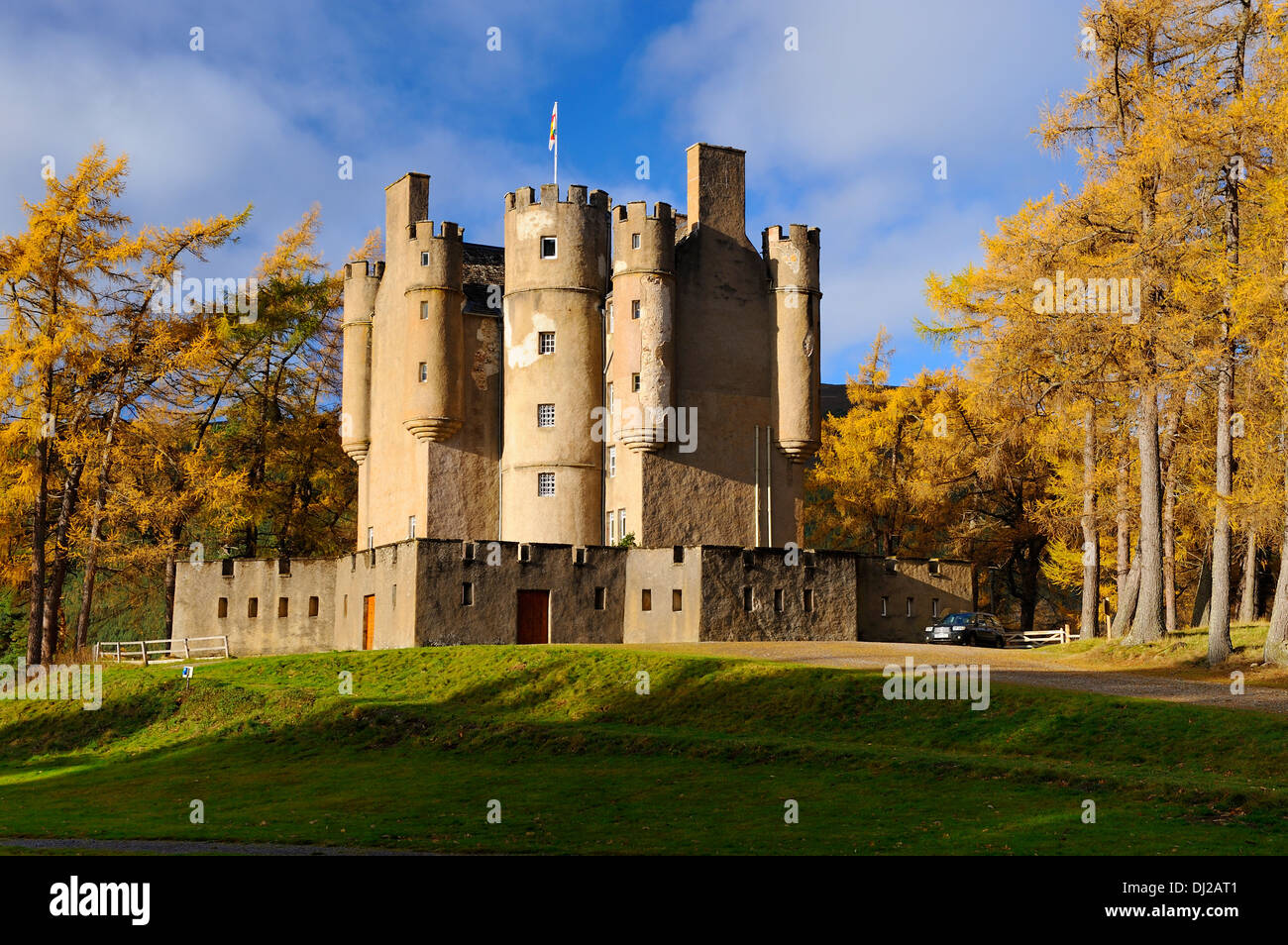 Braemar Castle, Aberdeenshire, Schottland Stockfoto