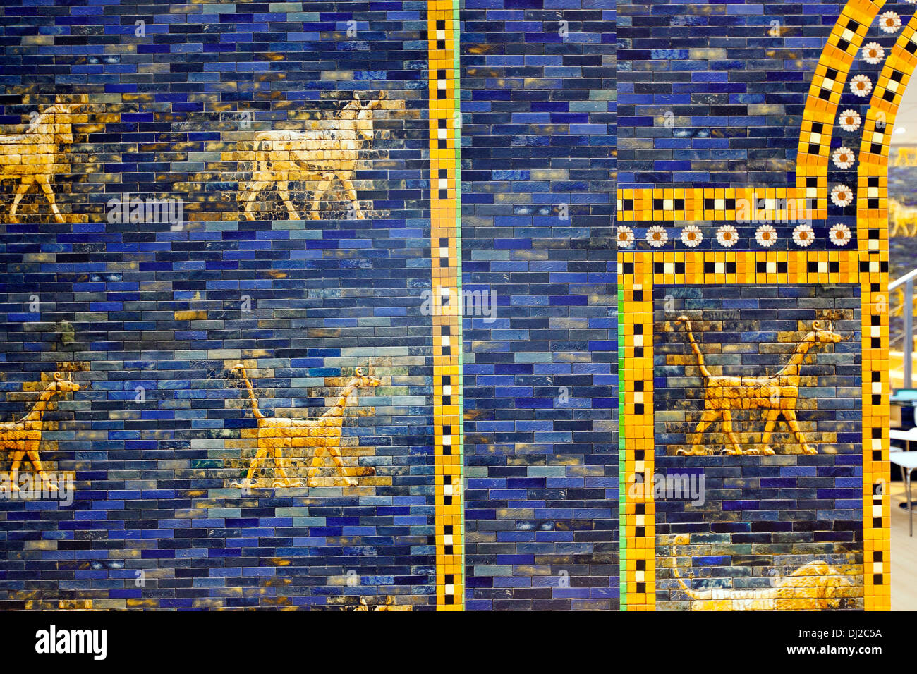 Der Löwe Tor Babylon Irak Stockfoto