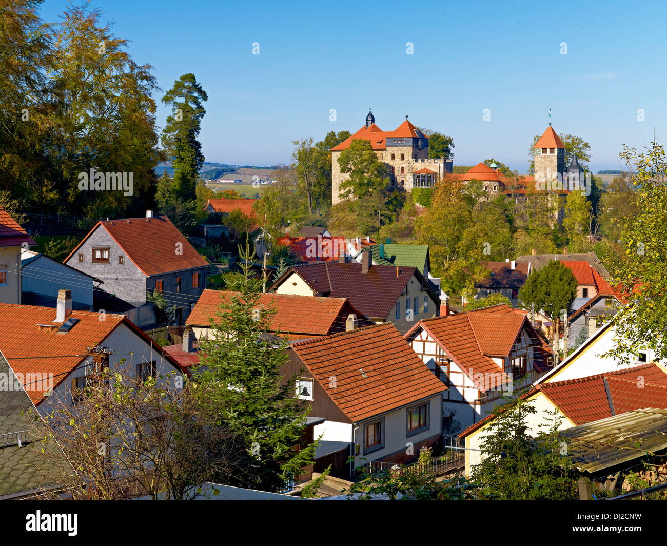 Schloss Elgersburg, Thüringen, Deutschland Stockfotografie Alamy