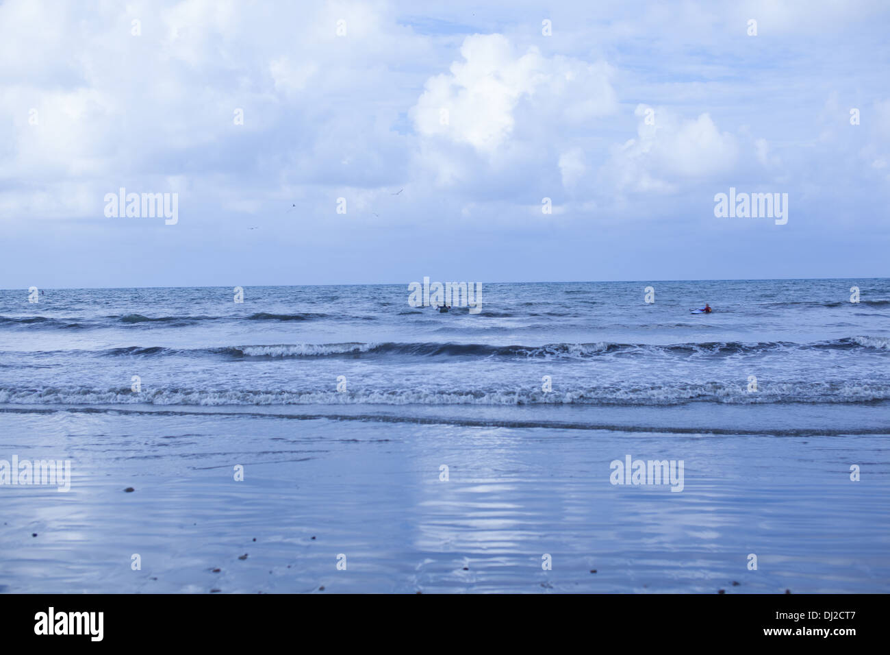 Bilder von den schönen Stränden der Riviera Nayarit und Puerto Vallarta im November. Stockfoto