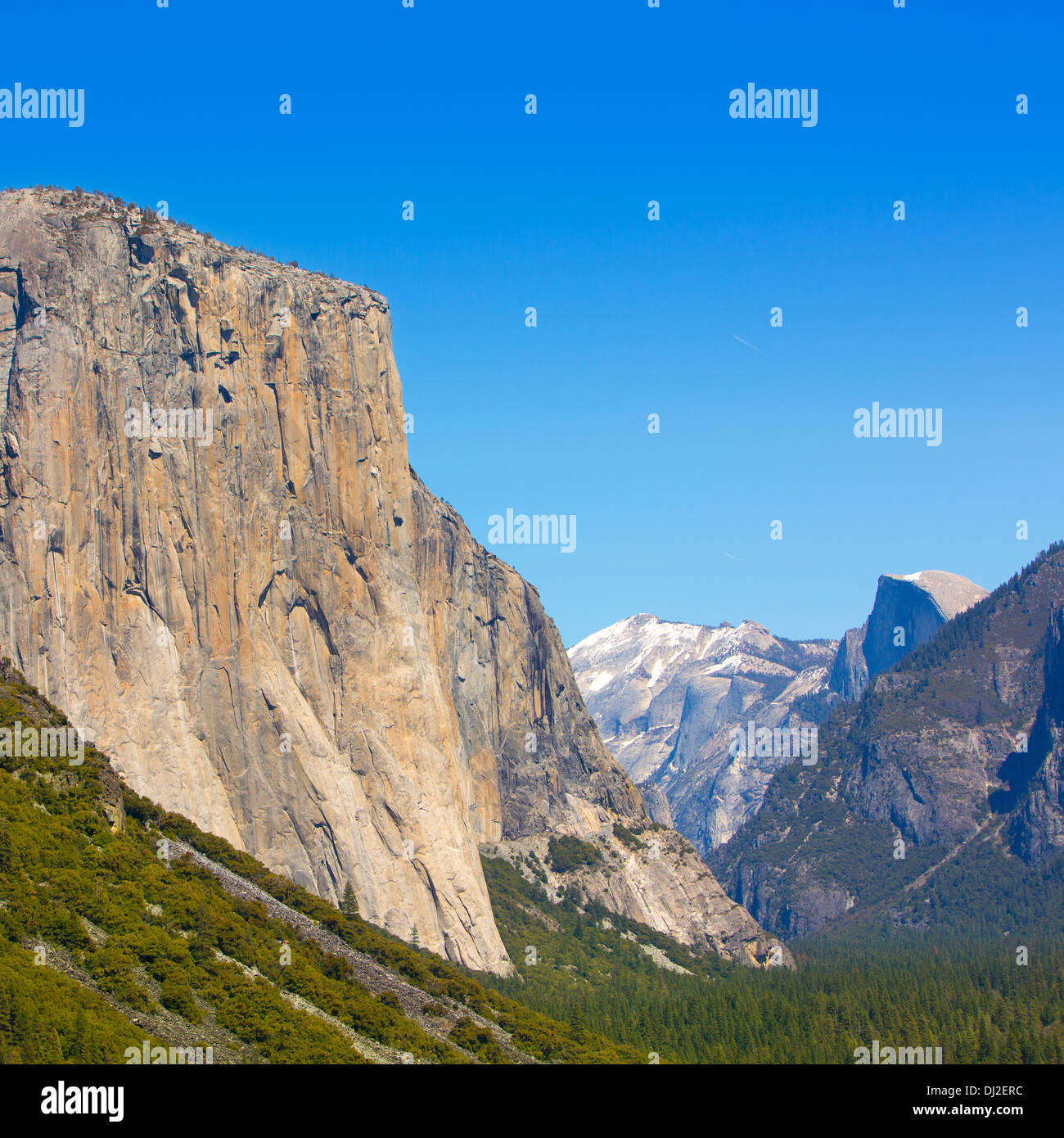 Yosemite El Capitan in Kalifornien Nationalparks USA Stockfoto