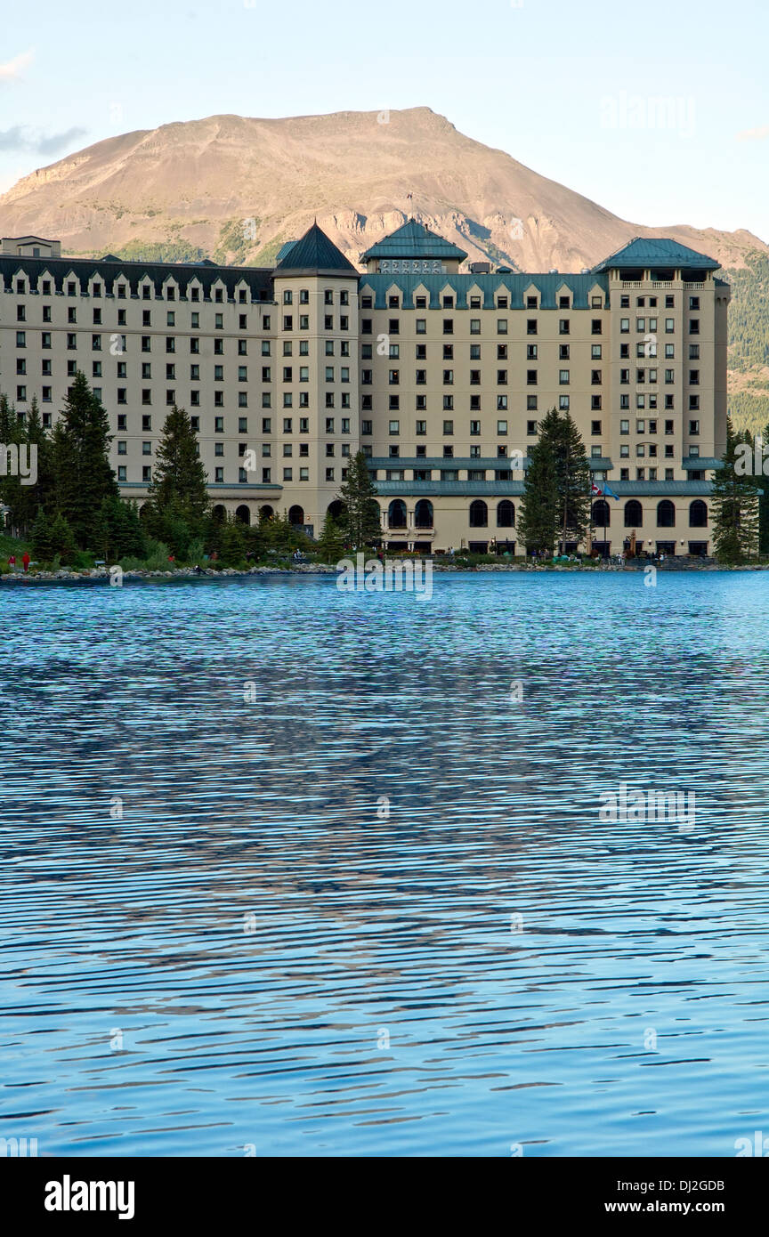 Hotel in Lake Louise, Alberta, Kanada Stockfoto