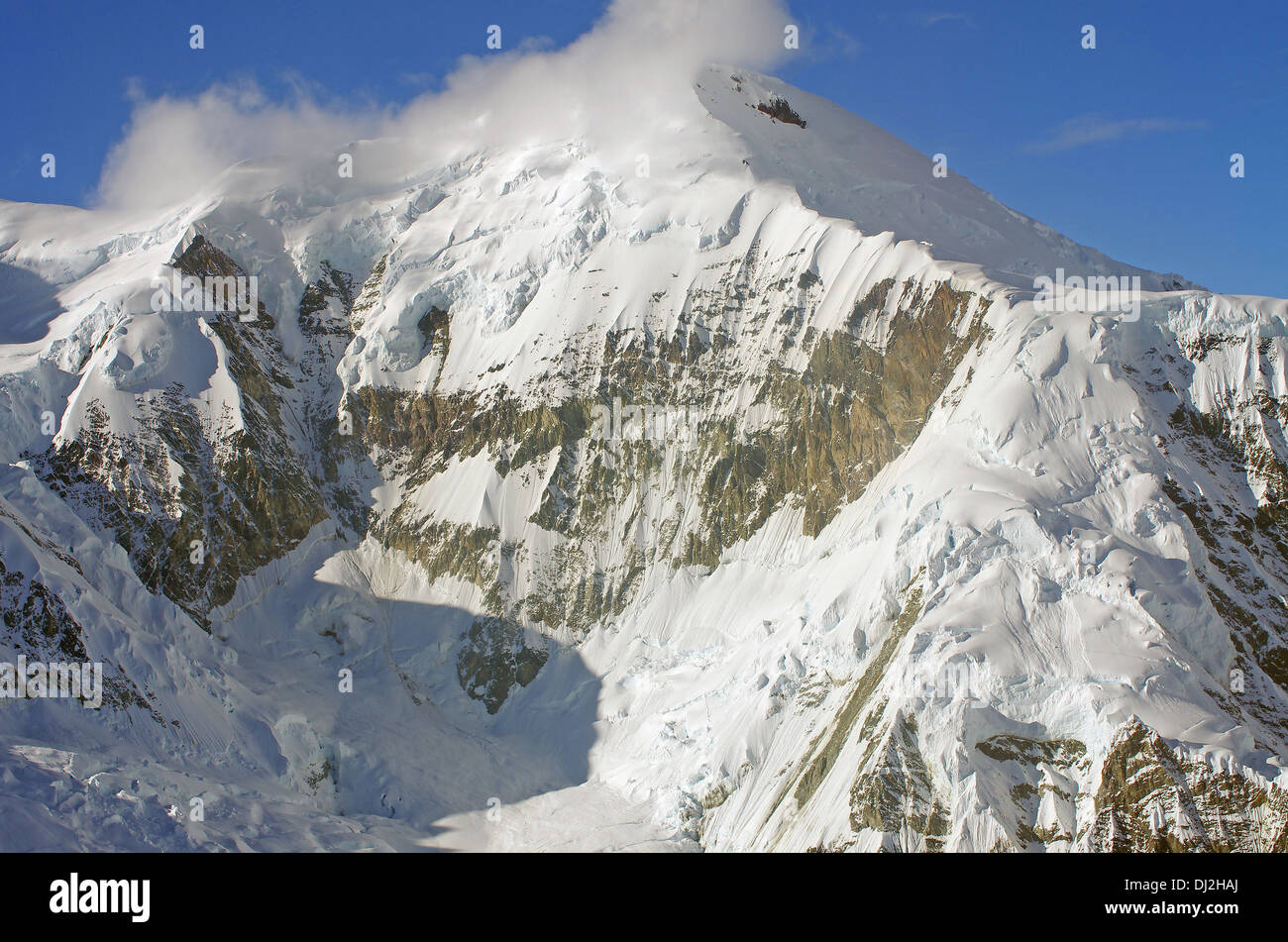 einige der höchsten Gipfel in Alaska Stockfoto