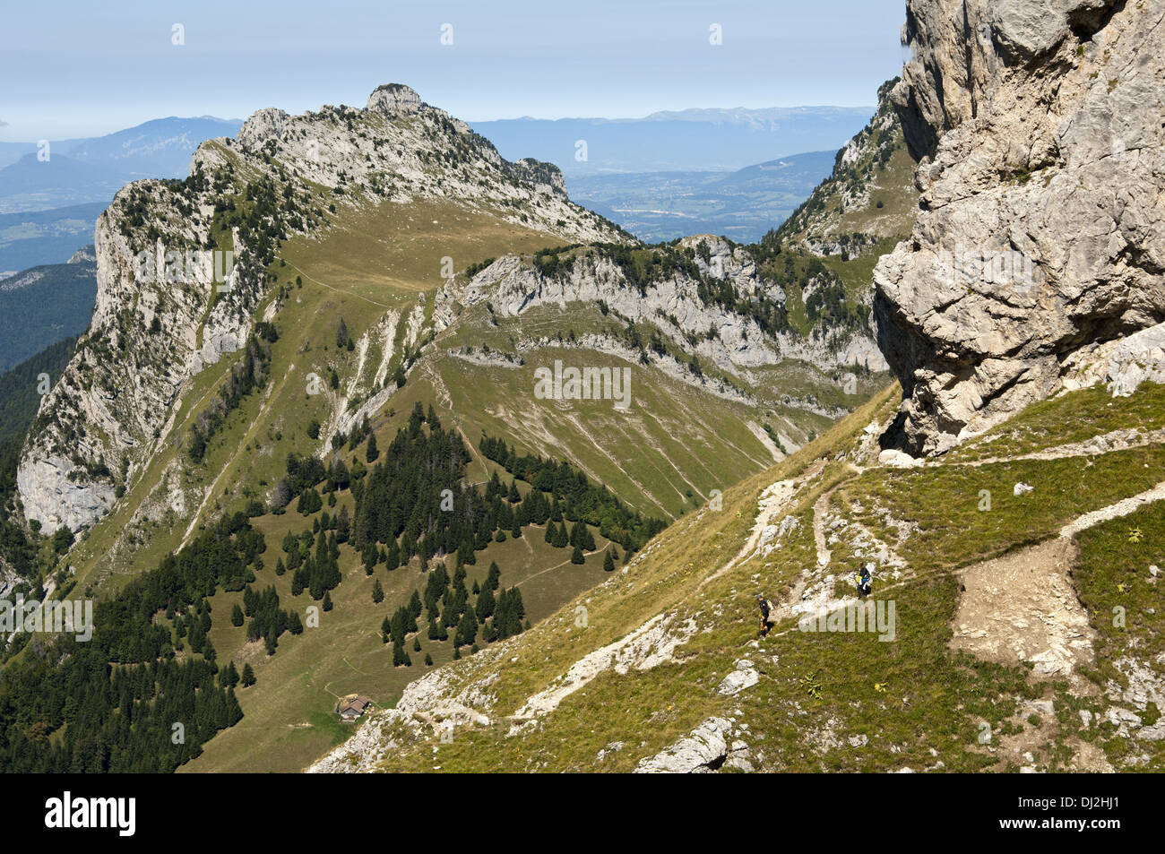 Bornes Berge in der Nähe von Annecy, Frankreich Stockfoto