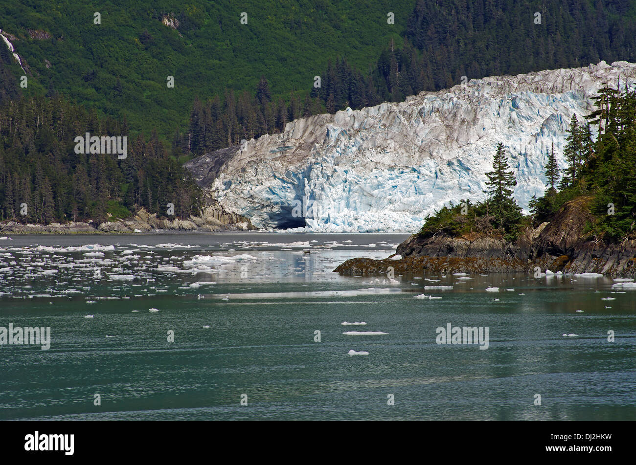die wundervollen Meares Gletscher Stockfoto