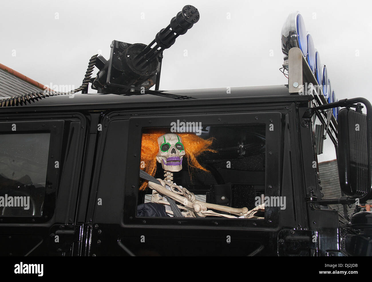 Ausstellung auf Whitby Gothic Weekend, November 2013. Stockfoto