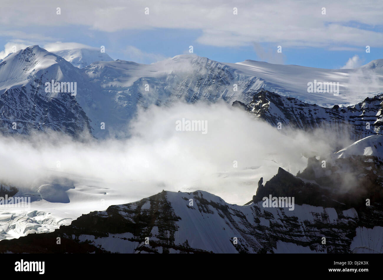 Wrangell St. Elias NP. Stockfoto