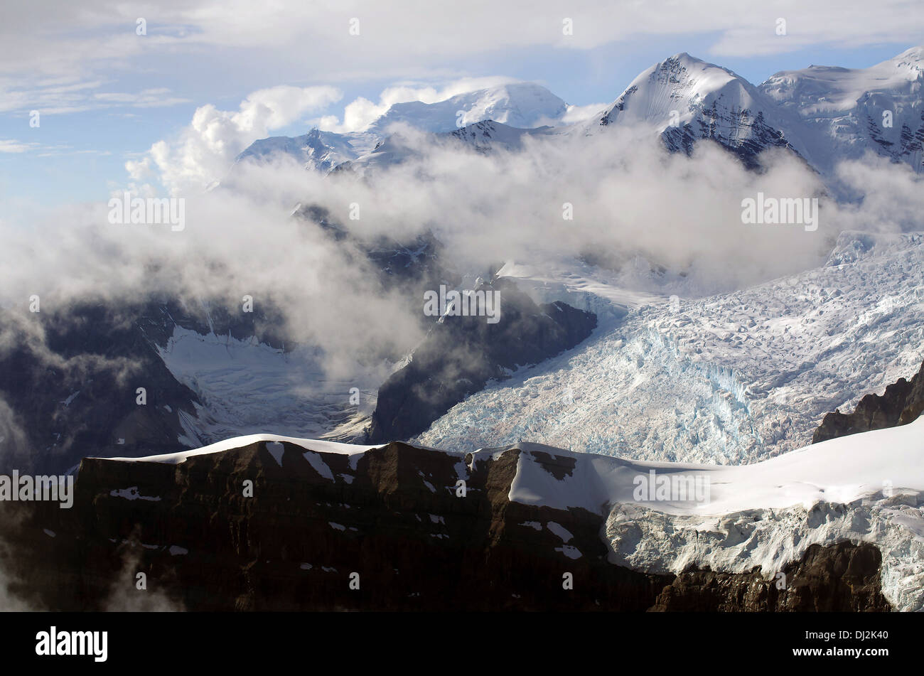 Wilde, weite Land Stockfoto