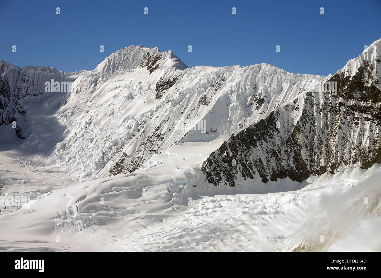 endlose Bergkulisse Stockfoto