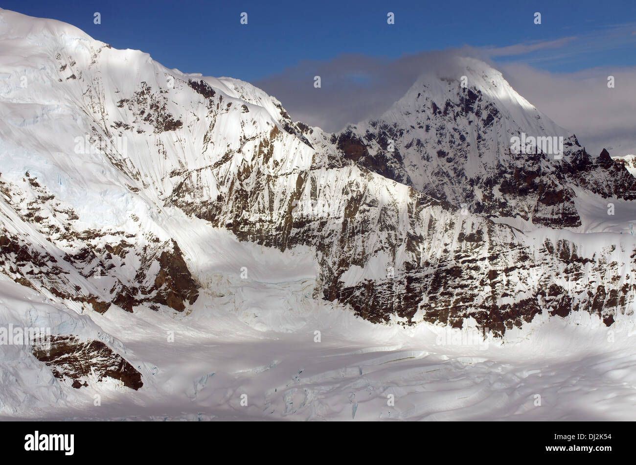 Wrangell St. Elias NP. Stockfoto