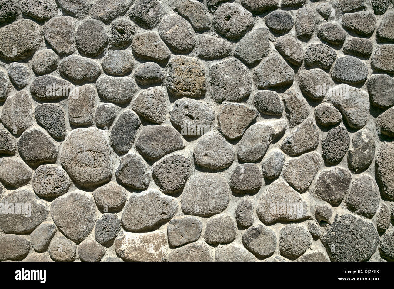Steinmauer Hintergrund Stockfoto
