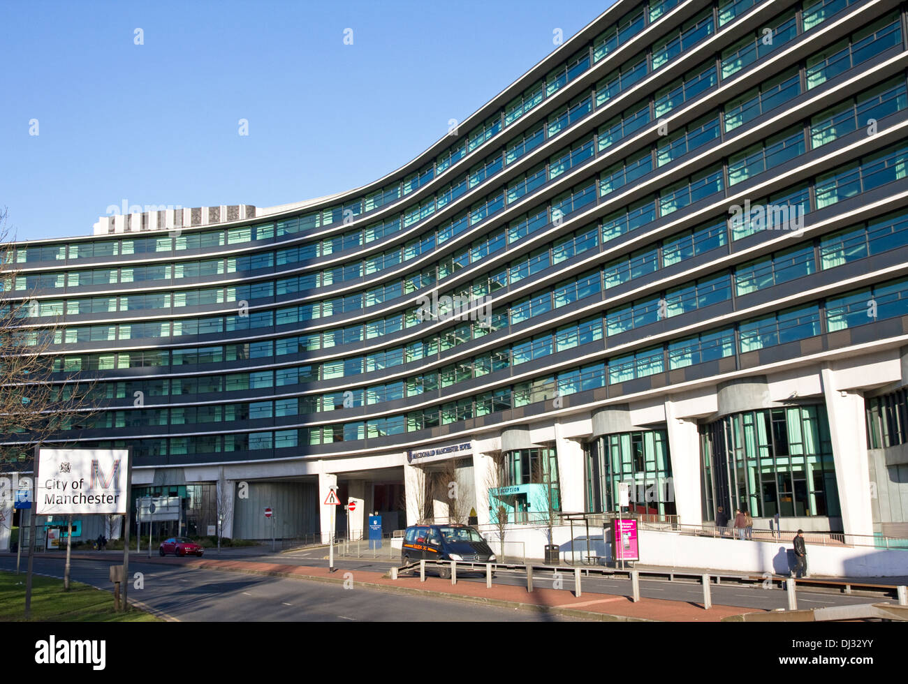 Das Macdonald Hotel (ehemalige Telecom House), 1973, London Road, Piccadilly, Manchester, England, UK Stockfoto