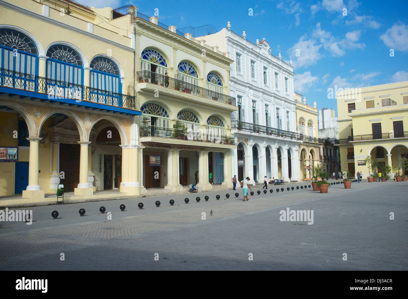 Plaza Vieja, Havanna, Kuba Stockfoto
