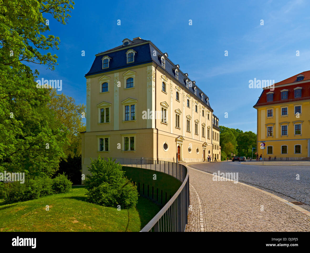 Anna-Amalia-Bibliothek in Weimar, Thüringen, Deutschland Stockfoto