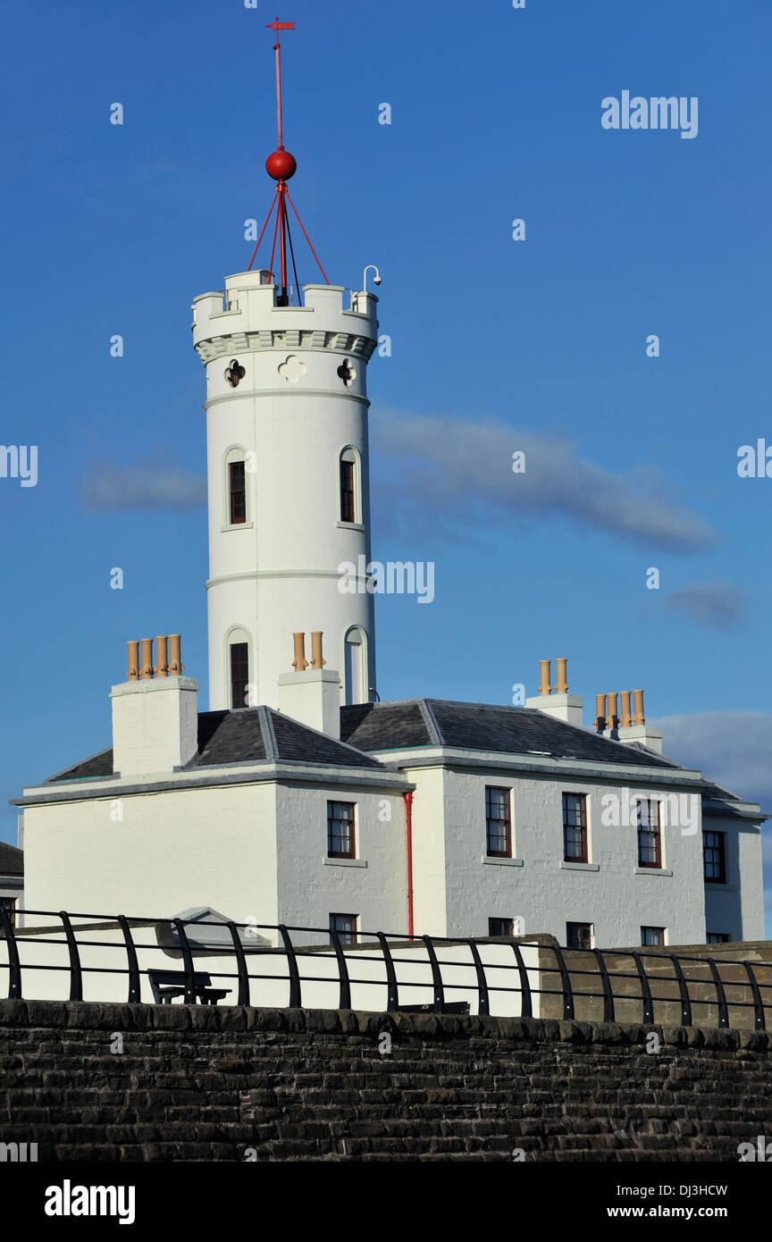 Das Bell Rock Signal Tower Museum, Arbroath Stockfoto