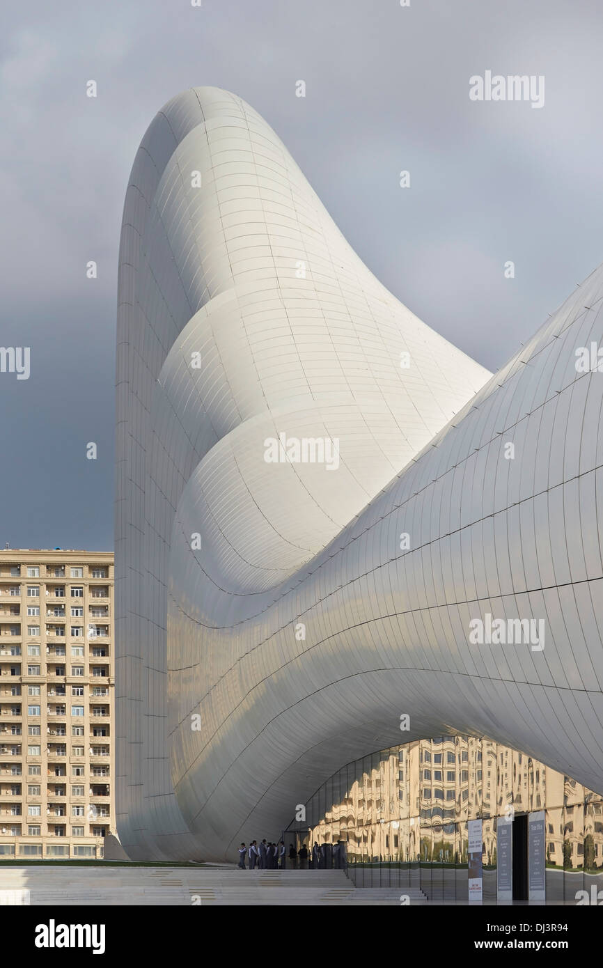 Heydar Aliyev Kulturzentrum, Baku, Aserbaidschan. Architekt: Zaha Hadid Architects, 2013. Stockfoto