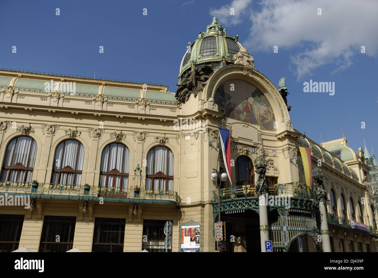 Vertretung-Gebäude in Prag Stockfoto