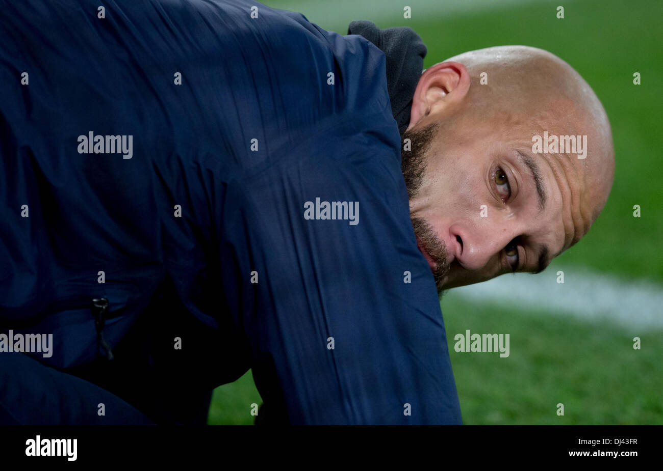 Wien, Österreich. 19. November 2013. USA Torhüter Tim Howard gesehen während der internationalen Fußball Freundschaftsspiel zwischen Österreich und den USA im Ernst-Happel-Stadion in Wien, Österreich, 19. November 2013. Foto: Thomas Eisenhuth/Dpa - News WIRE SERVICE/Dpa/Alamy Live Stockfoto