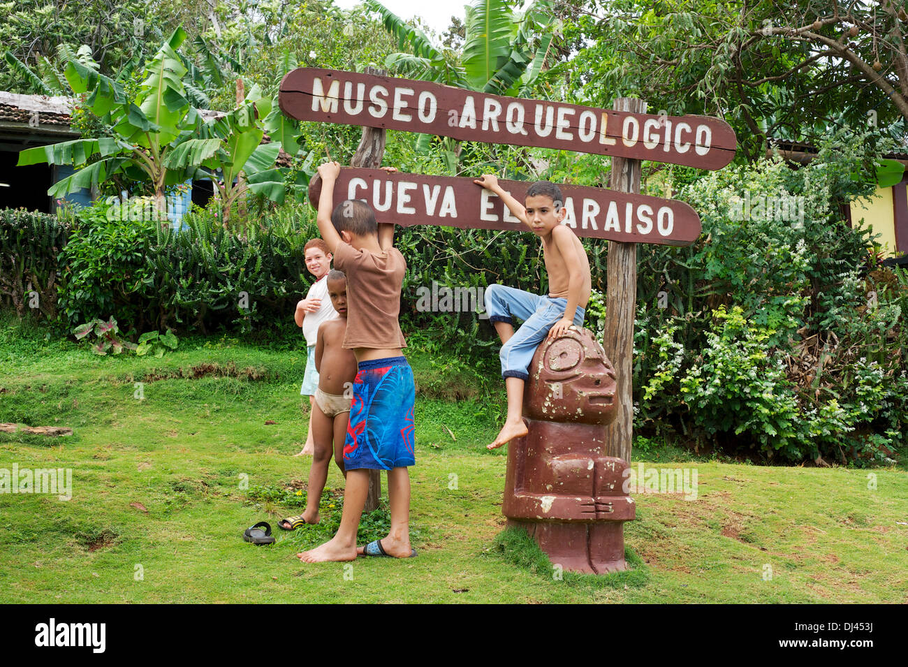 Archäologisches Museum, Baracoa, Kuba Stockfoto