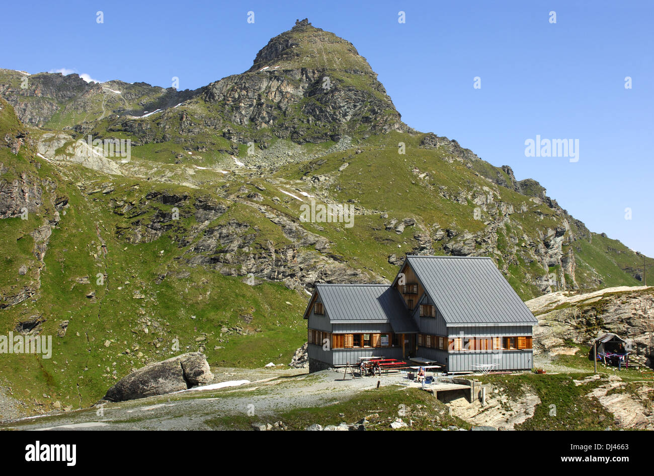 Ferienhaus Stockfoto