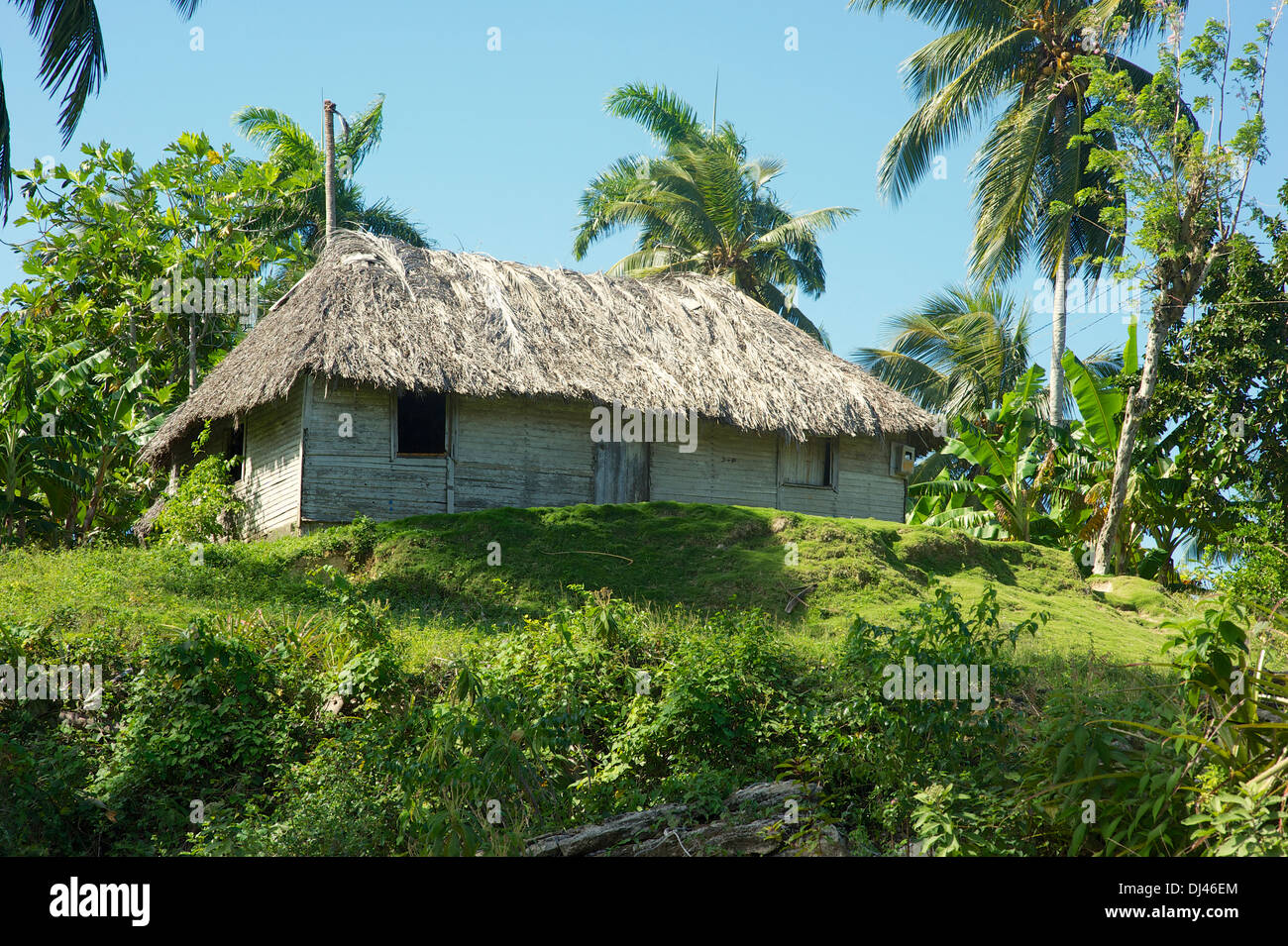 Rustikales Haus, Manglita, Kuba Stockfoto