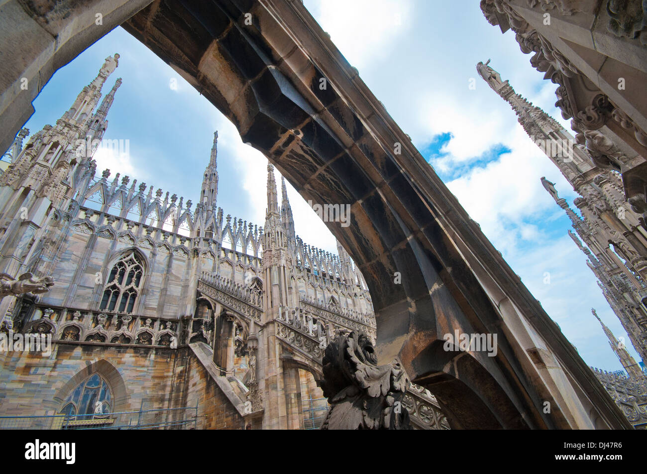 Il Duomo di Milano Stockfoto