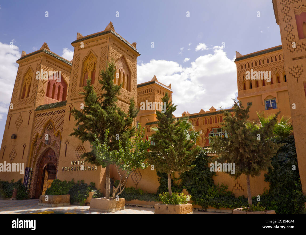 Hotel Kasbah Asmaa, Marokko Stockfoto