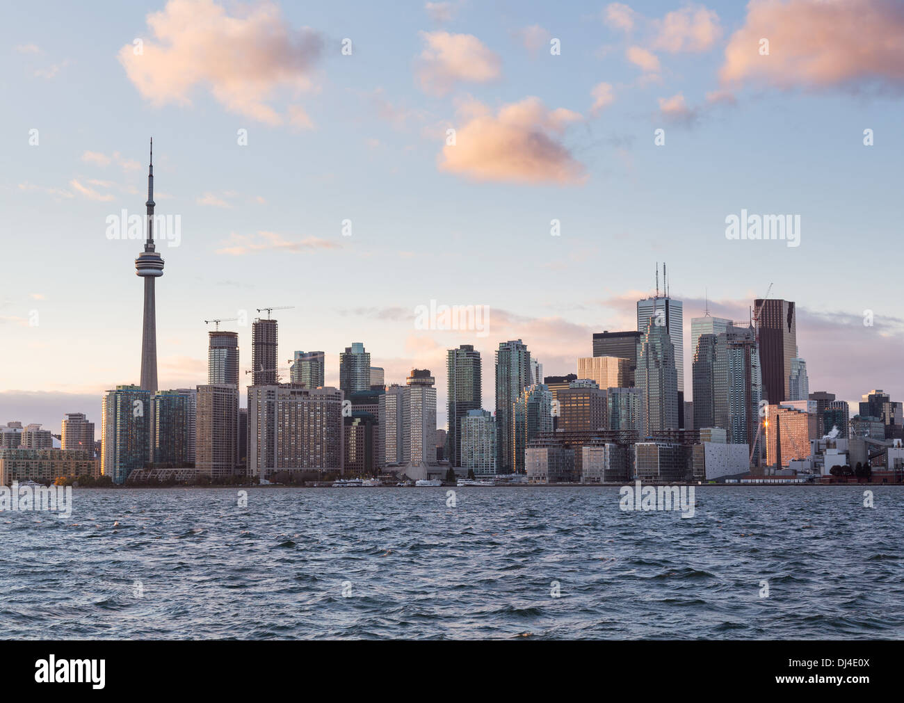 Skyline von Toronto, Kanada - 2013 Stockfoto