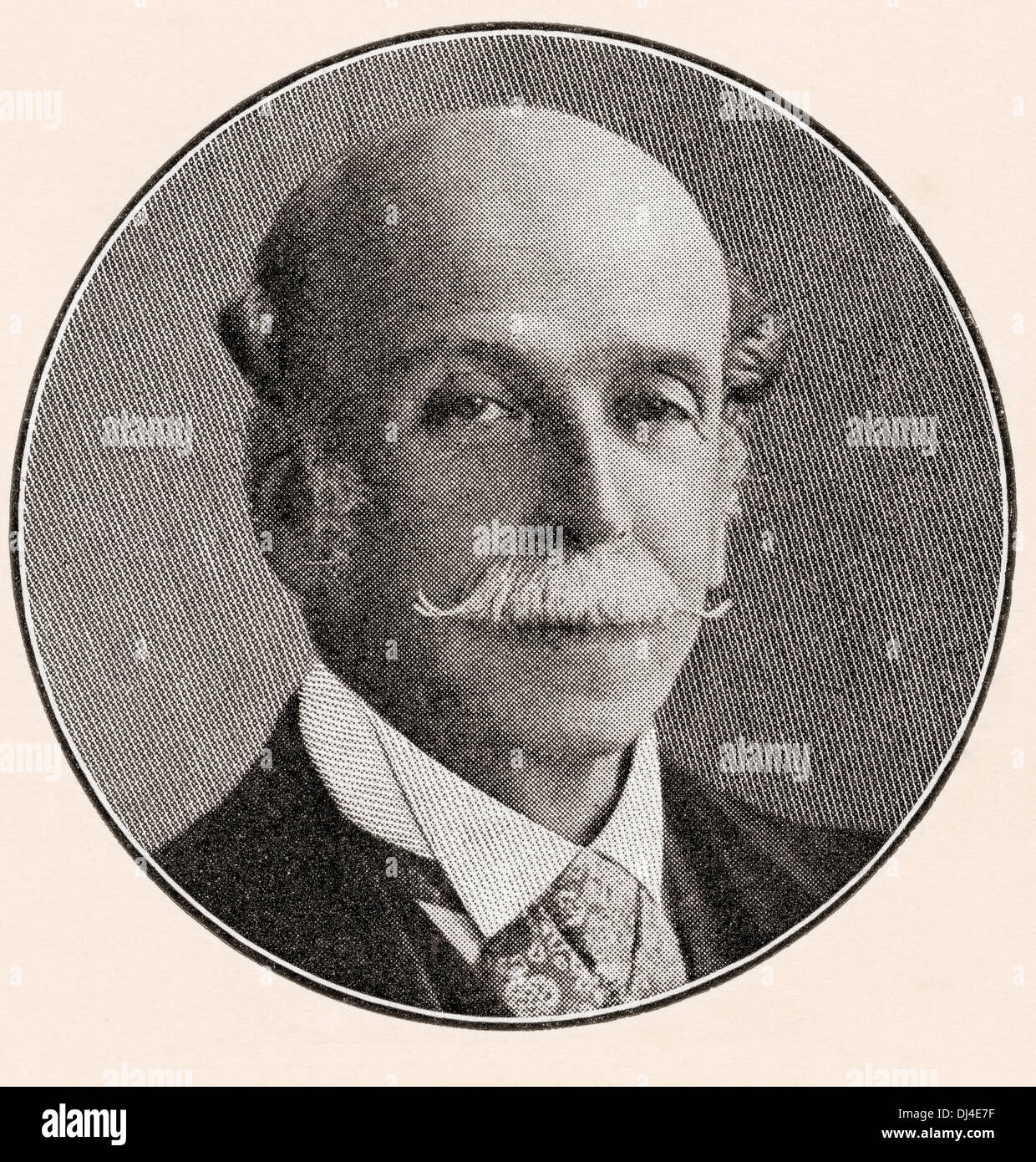Alfred Charles Freiherr de Rothschild, 1842-1918. Der zweite Sohn von Lionel de Rothschild. Stockfoto