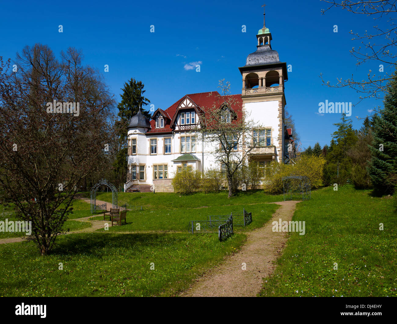 Bairoda Burg, Thüringen, Deutschland Stockfoto
