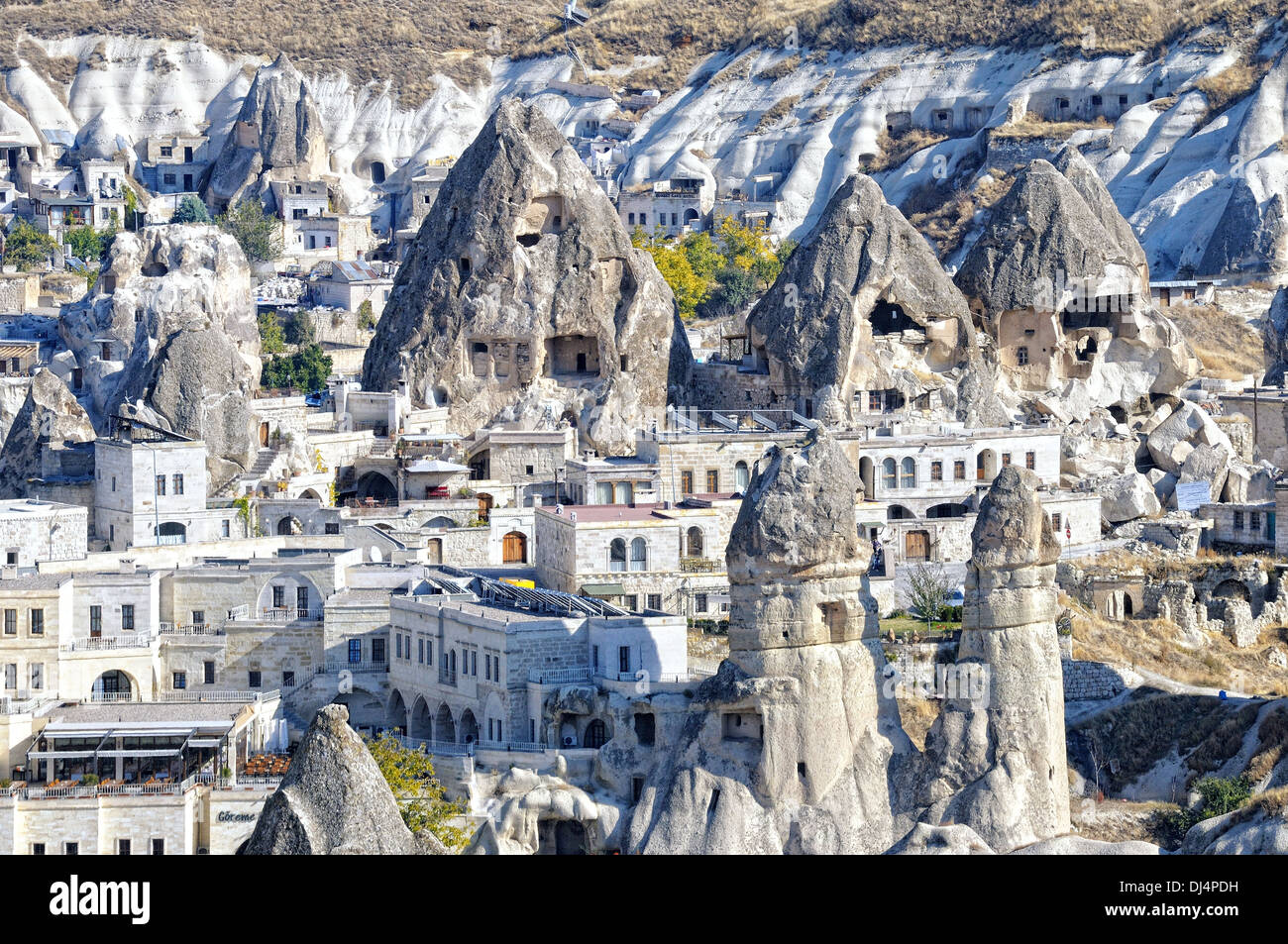 Leben und wohnen in Göreme Türkei Stockfoto