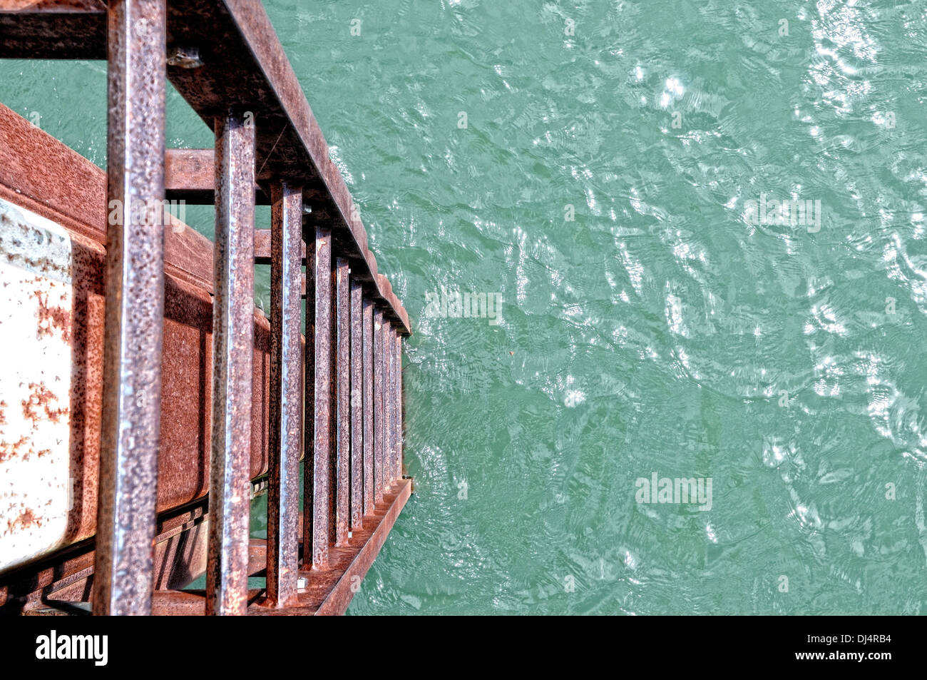 In der Tiefe Stockfoto