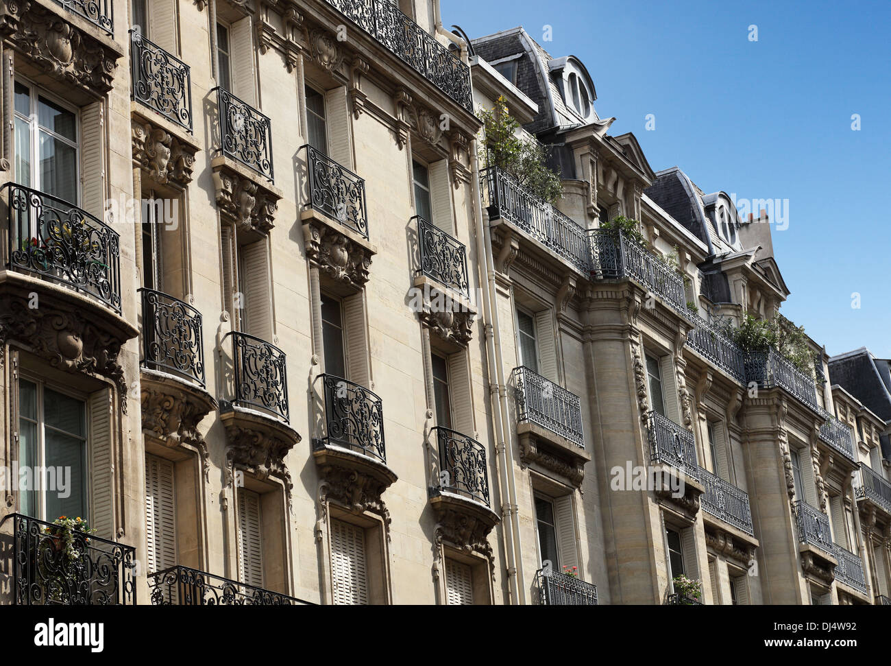 Paris-Gebäude Stockfoto