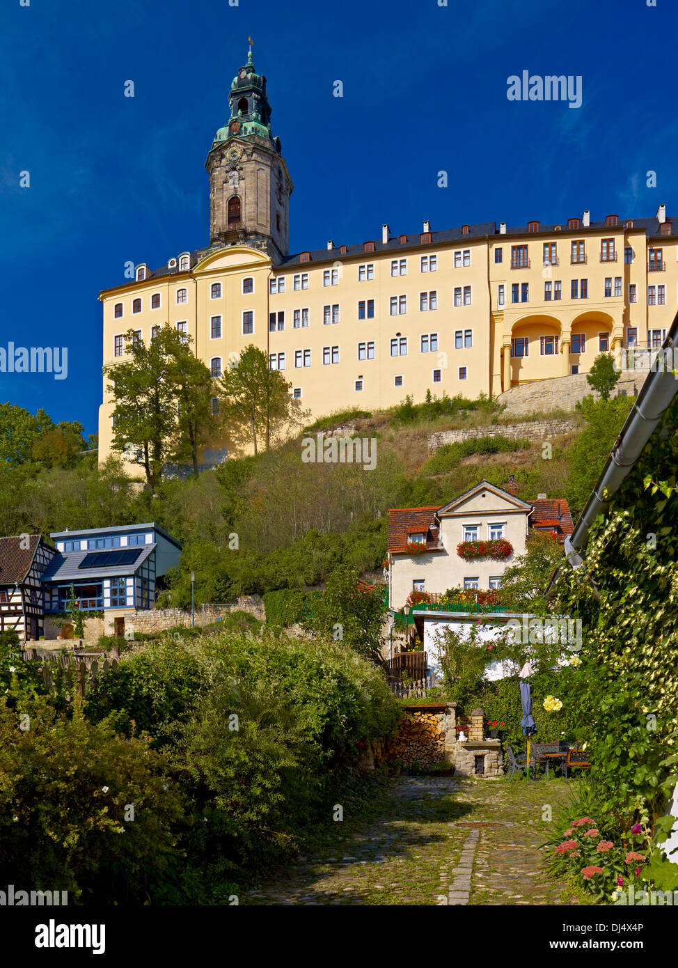 Heidecksburg in Rudolstadt, Thüringen, Deutschland Stockfoto