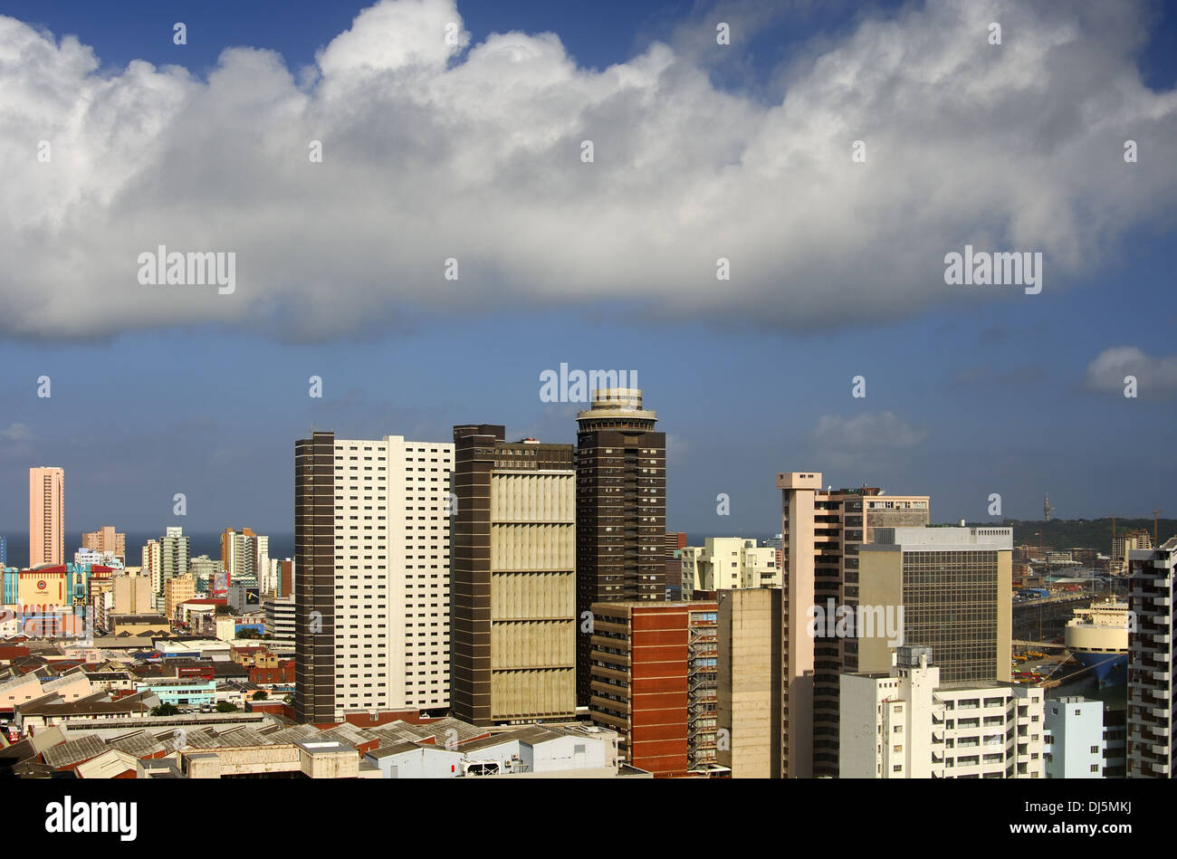 Stadtzentrum, Durban Stockfoto