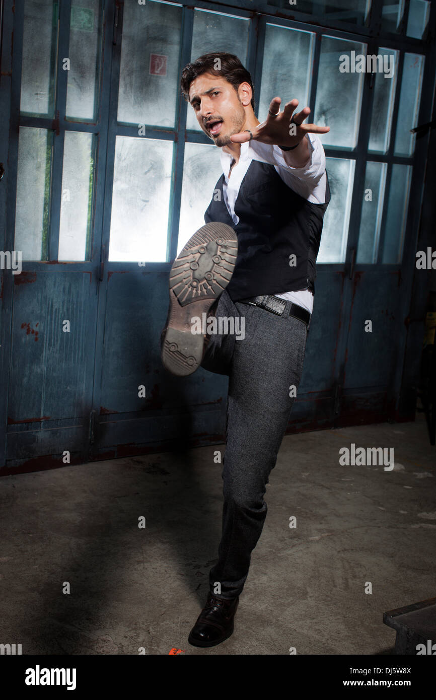 Salvatore Greco feiert der 1500. Folge am Set der RTL TVSerie