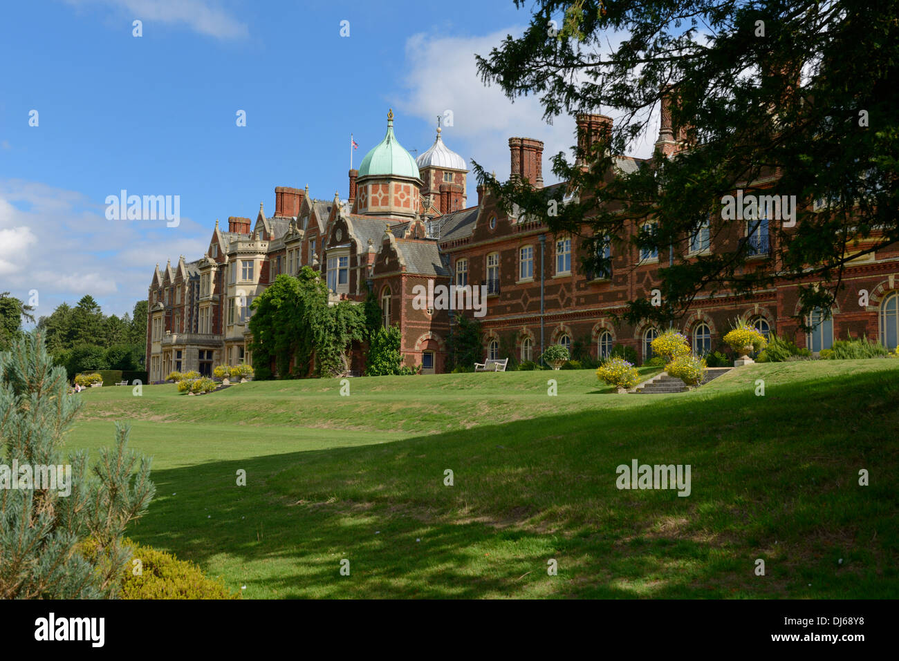Sandringham House, Sandringham Estate, Norfolk, England, Vereinigtes Königreich, UK, Europa Stockfoto