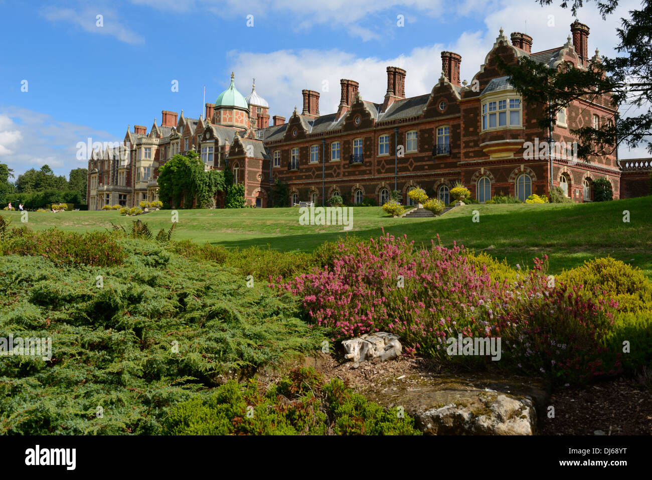 Sandringham House, Sandringham Estate, Norfolk, England, Vereinigtes Königreich, UK, Europa Stockfoto