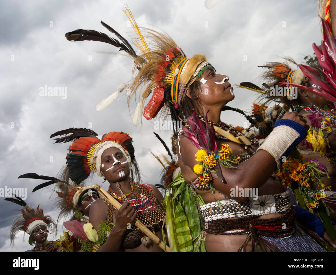 Goroka Show 2013, Goroka, Papua New Guinea Stockfoto