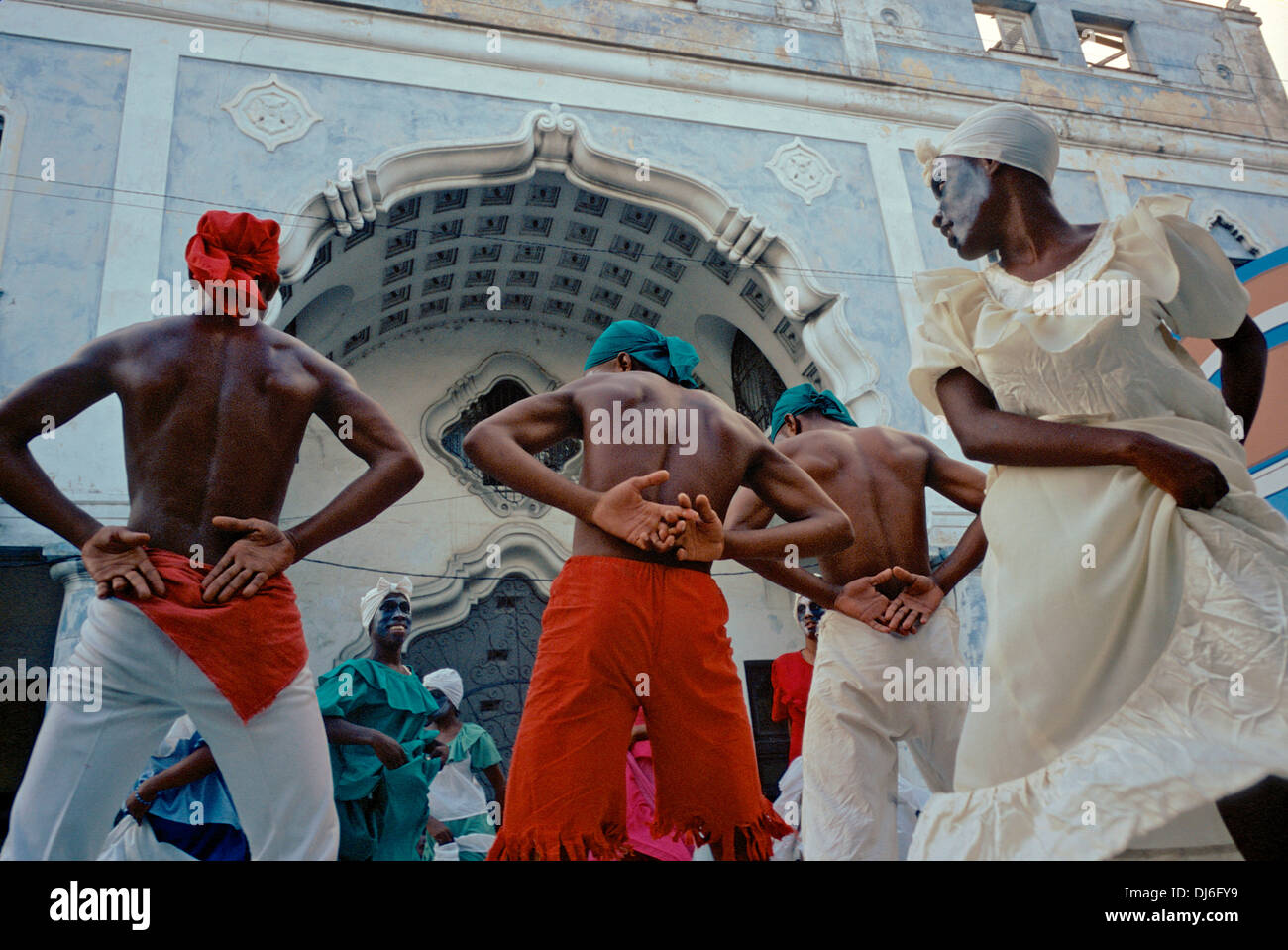 Afro-Kubanischer Tanz Troup, Guanabacoa, Kuba Stockfoto