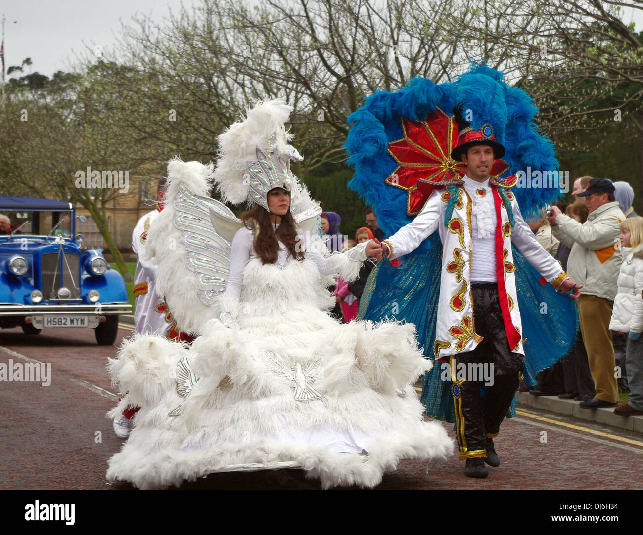 Ostern Karneval Parade Stockfoto