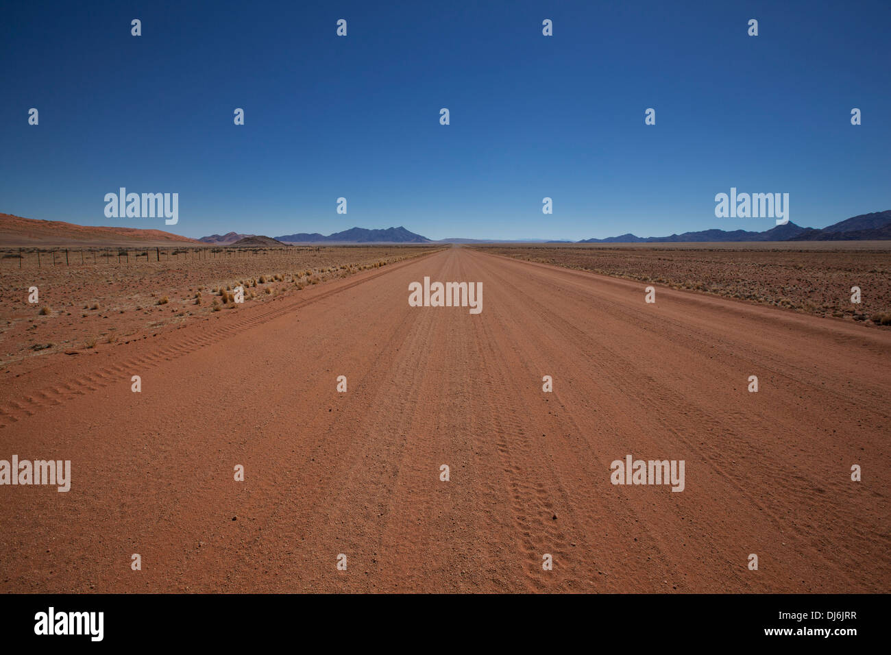 Legendären namibischen Road D707; Namibia Stockfoto