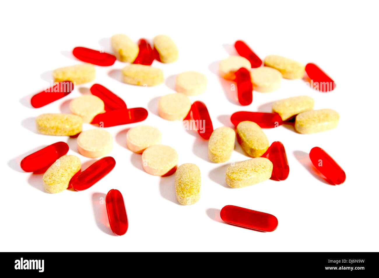 Pillen, Vitamine, Medikamente, Pillen, таблетки, витамины, лекарства, пилюли Stockfoto