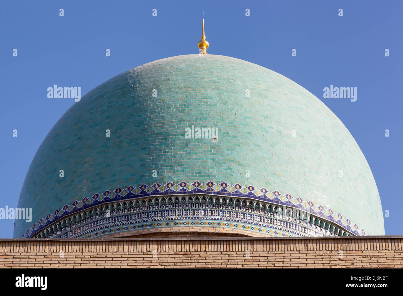 Eine Kuppel auf Hekime Imom Moschee, Hekime Imom komplexe, Hekime Imom Square, Taschkent, Usbekistan Stockfoto