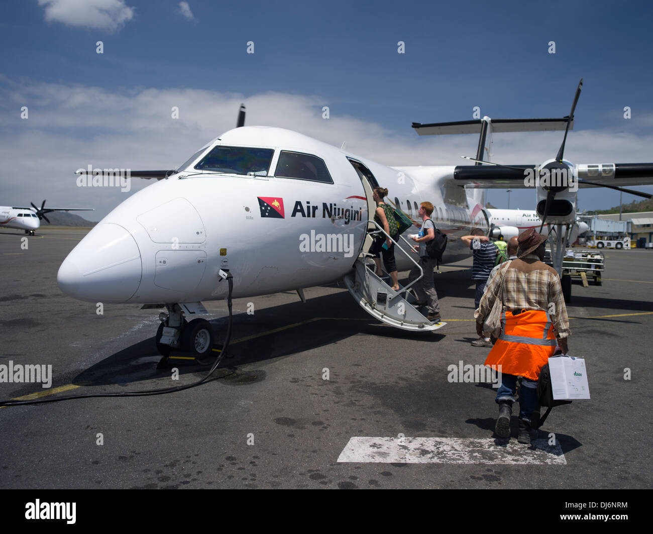 Luft-Nuigini-Airlines-Papua-Neu-Guinea Stockfoto