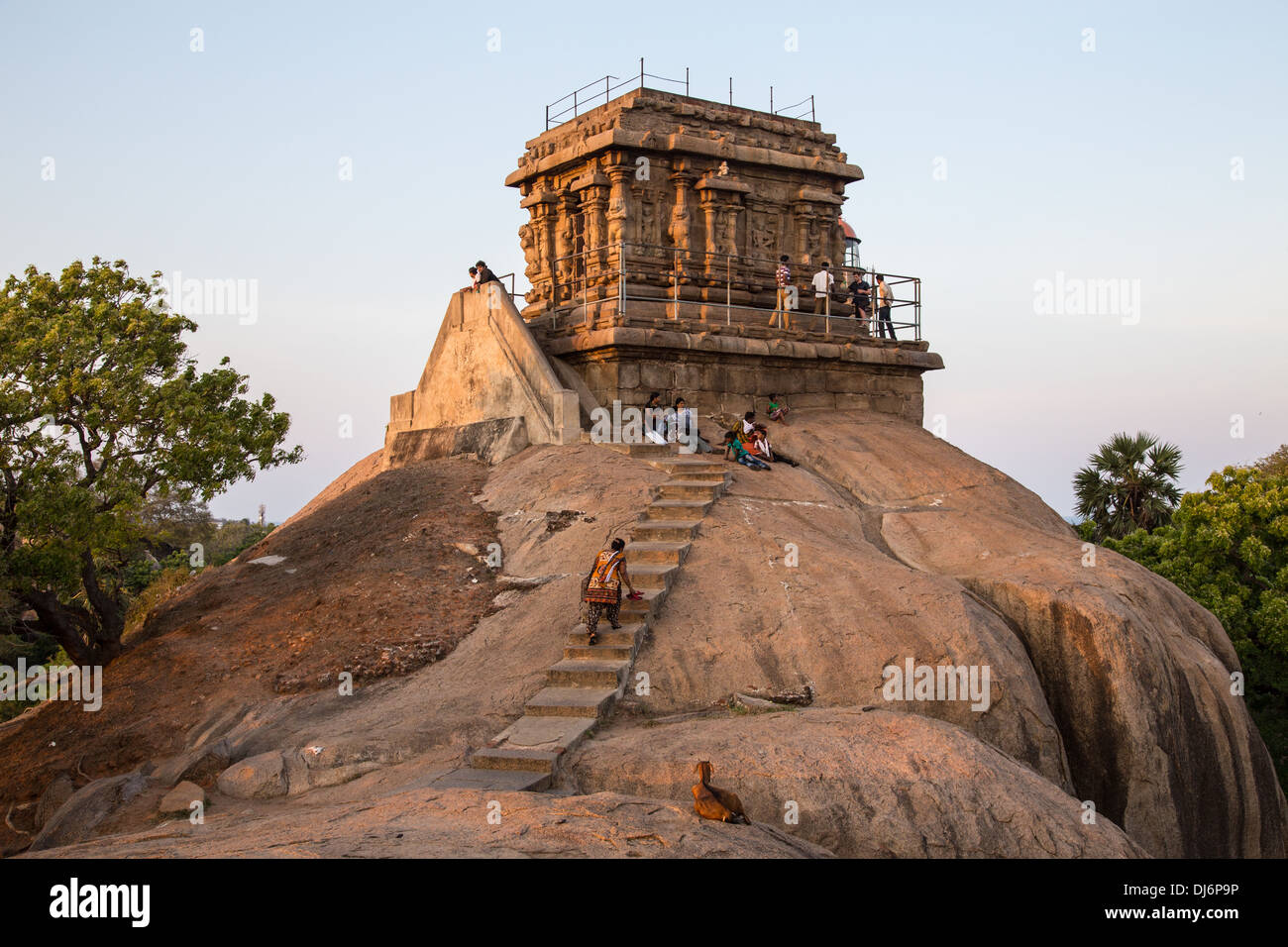 Mahabalipuram oder Mamallapuram, Tamil Nadu, Indien Stockfoto