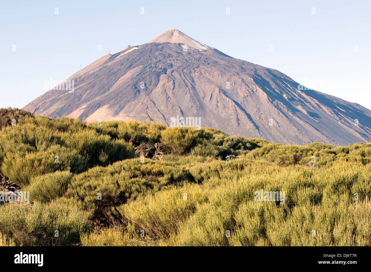 der Teide Teneriffa Mountain Nationalpark Las Canadas Stockfoto