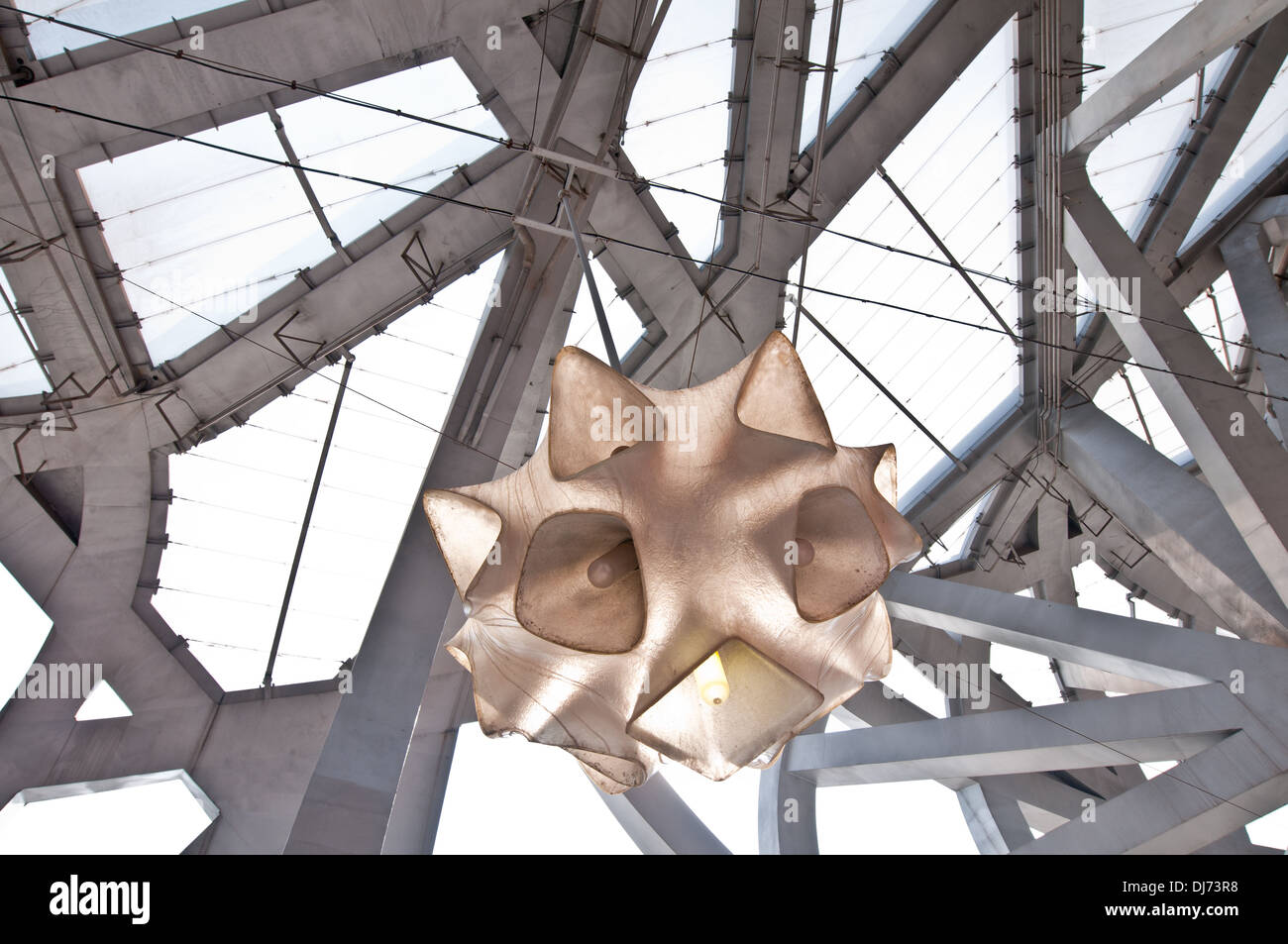 Nationalstadion, auch bekannt als das Vogelnest in Chaoyang District, Beijing, China Stockfoto